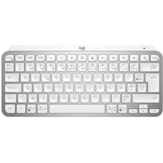 Clavier sans fil Logitech - MX Keys Mini - GRIS PALE - Compact, Bluet