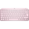 Clavier sans fil Logitech - MX Keys Mini - ROSE - Compact, Bluetooth, rétroéclairé pour MAC, iOS, Windows, Linux, Android