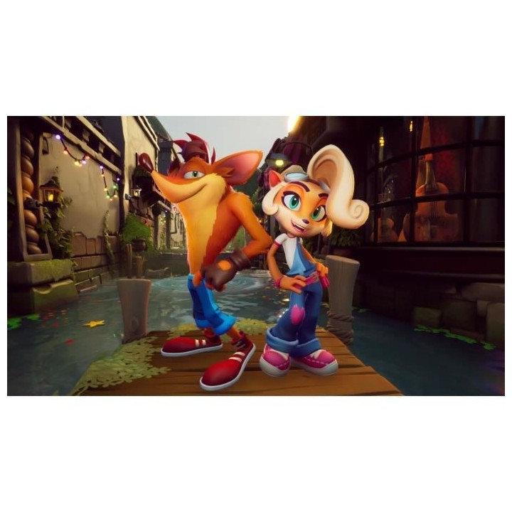 Crash Bandicoot 4 : It's About Time Jeu PS4 (Upgrade Gratuit pour PS5)