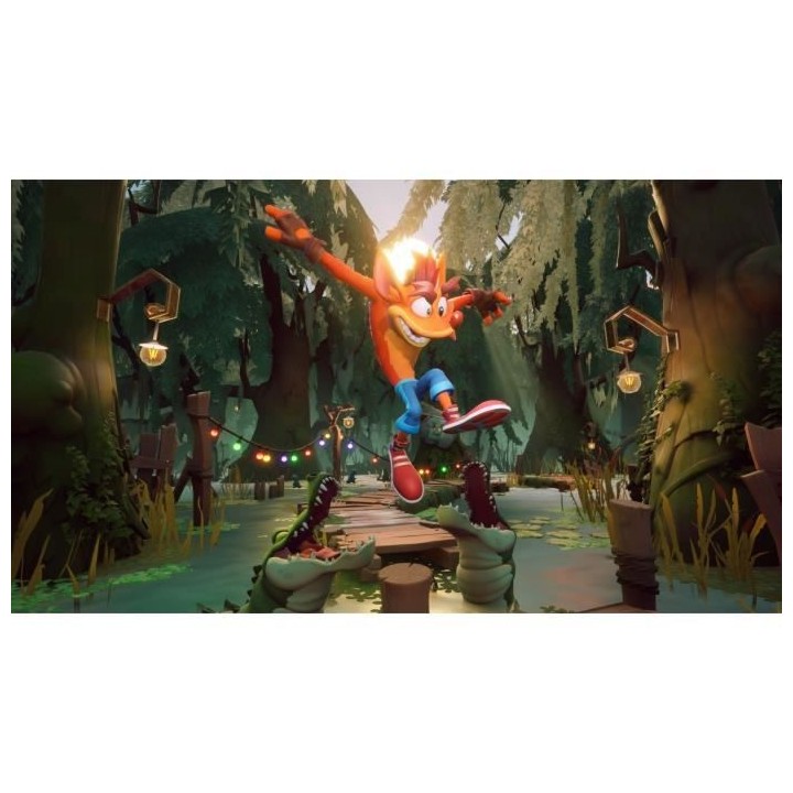 Crash Bandicoot 4 : It's About Time Jeu PS4 (Upgrade Gratuit pour PS5)