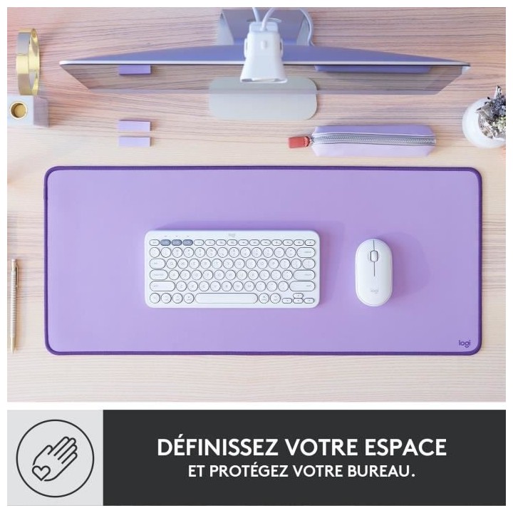 Large Tapis de Bureau - Logitech Desk Mat - Studio Series, Multifoncti