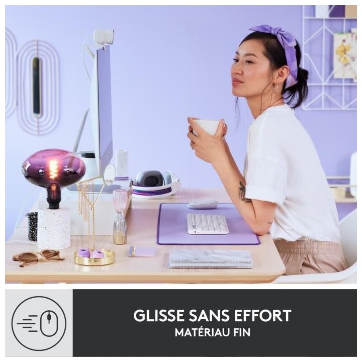 Large Tapis de Bureau - Logitech Desk Mat - Studio Series, Multifoncti