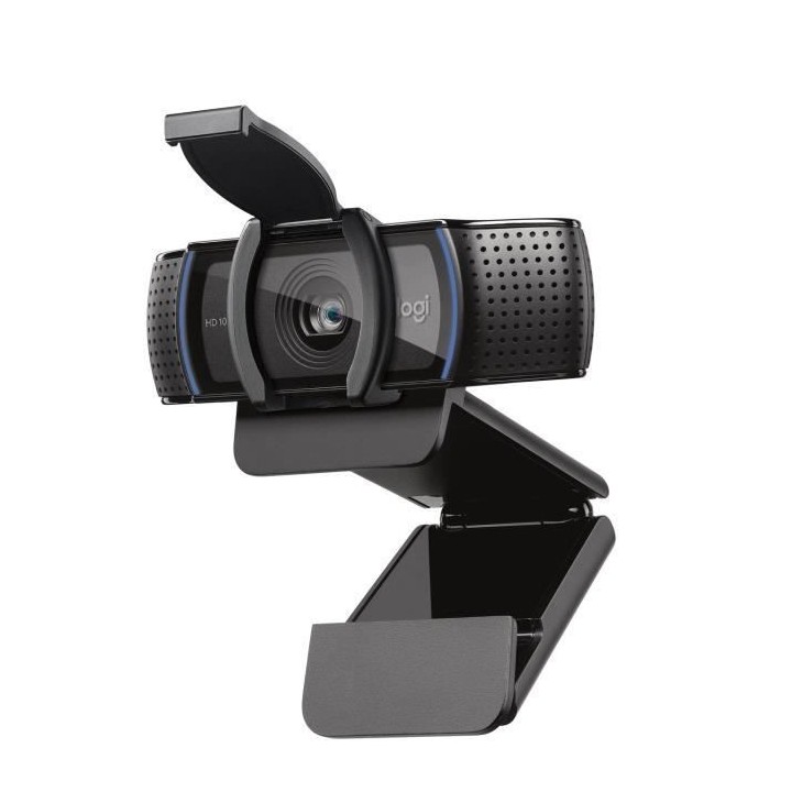 Webcam HD - Logitech - C920S Pro - USB avec microphone stéréo intég