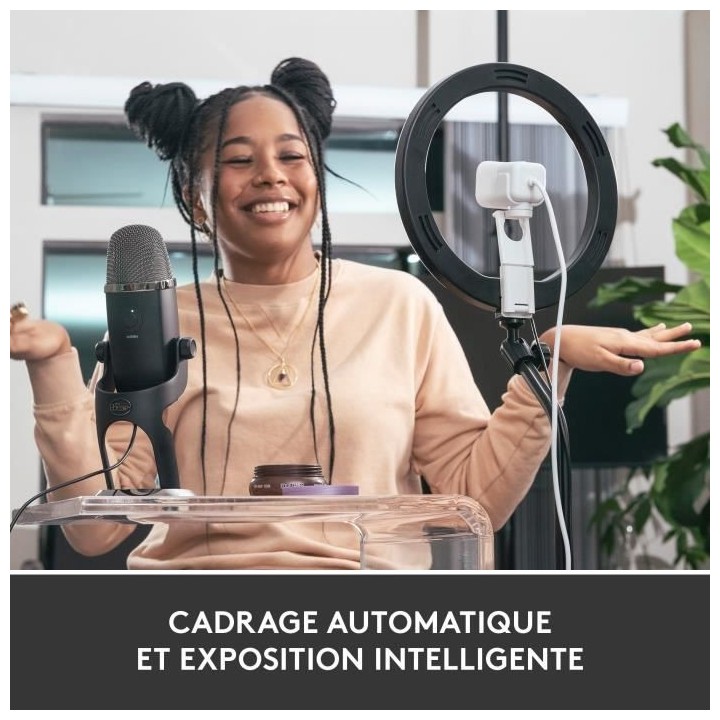 Logitech StreamCam : webcam pour streaming YouTube et Twitch, full HD