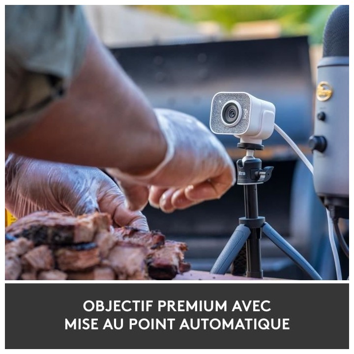 Logitech StreamCam : webcam pour streaming YouTube et Twitch, full HD