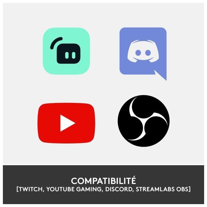 Logitech StreamCam : webcam pour streaming YouTube et Twitch, full HD