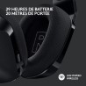 Casque Gaming - Sans fil - LOGITECH G - G733 LIGHTSPEED - Noir