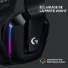 Casque Gaming - Sans fil - LOGITECH G - G733 LIGHTSPEED - Noir