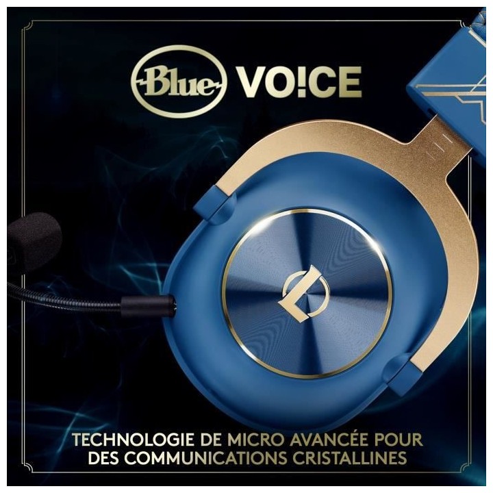 Casque Gaming filaire - Logitech G - PRO X - Edition Officielle League