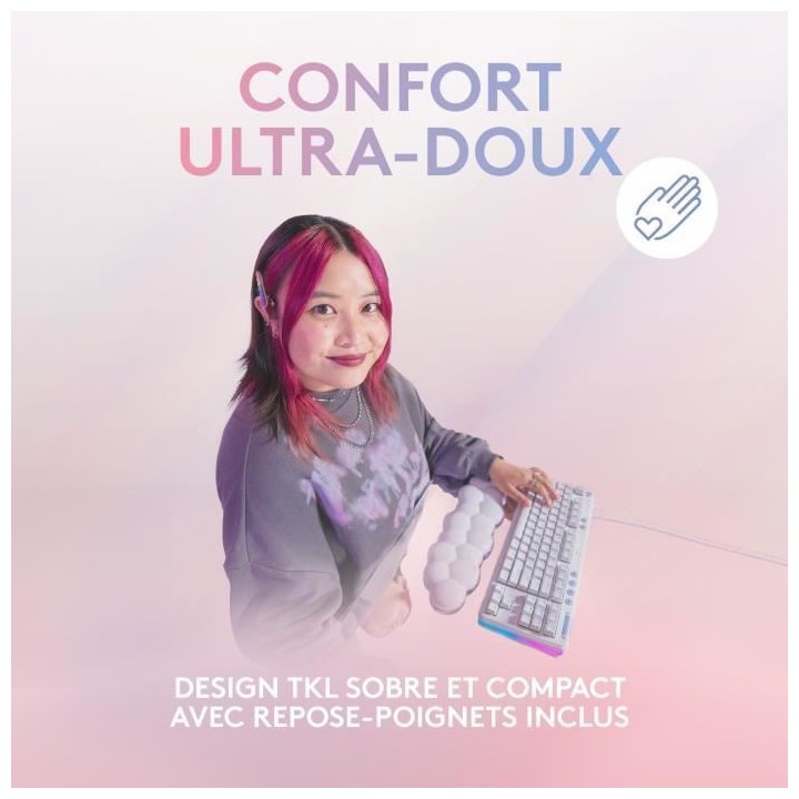 Logitech G - Clavier Gaming - G713 Filaire Mécanique Tactile (GX Brow