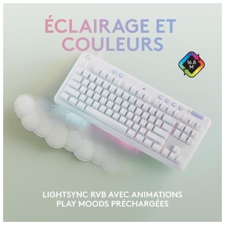 Logitech G - Clavier Gaming - G713 Filaire Mécanique Linéaire (GX Re