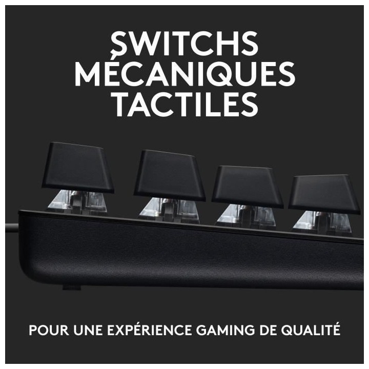 LOGITECH G - Clavier Gaming - G413 TKL SE - Mécanique, Rétroéclair