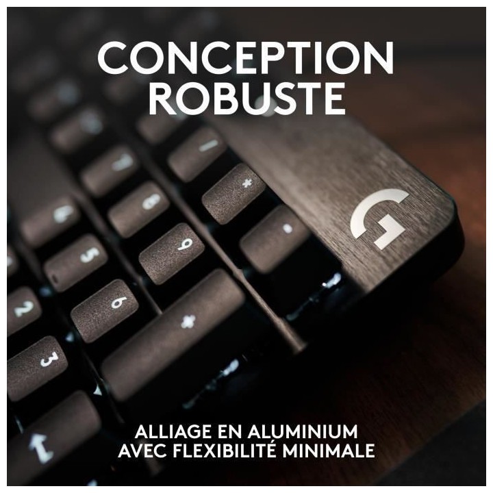 LOGITECH G - Clavier Gaming - G413 TKL SE - Mécanique, Rétroéclair