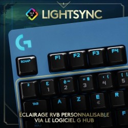 Clavier Gaming Mécanique Logitech - G Pro LIGHTSYNC - Edition Officielle League of Legends RVB USB