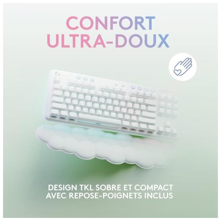 Logitech G - Clavier Gaming - G715 Mécanique Sans Fil Linéaire (GX R