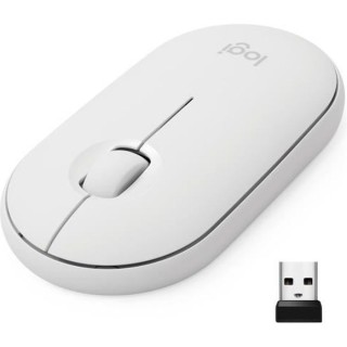 Souris sans fil - Logitech - M350 Pebble - Bluetooth silencieuse - Bla
