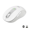 Souris Sans Fil Logitech Signature M650 - Silencieuse, Bluetooth, Boutons Programmables - Blanche