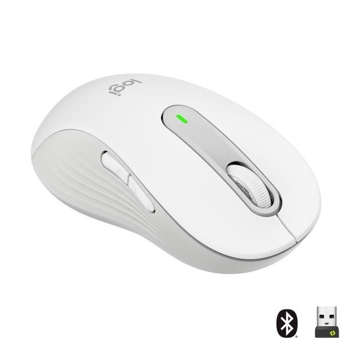 Souris Sans Fil Logitech Signature M650 L - Gauche - Pour Mains Larges