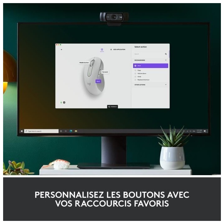 Souris Sans Fil Logitech Signature M650 L - Gauche - Pour Mains Larges