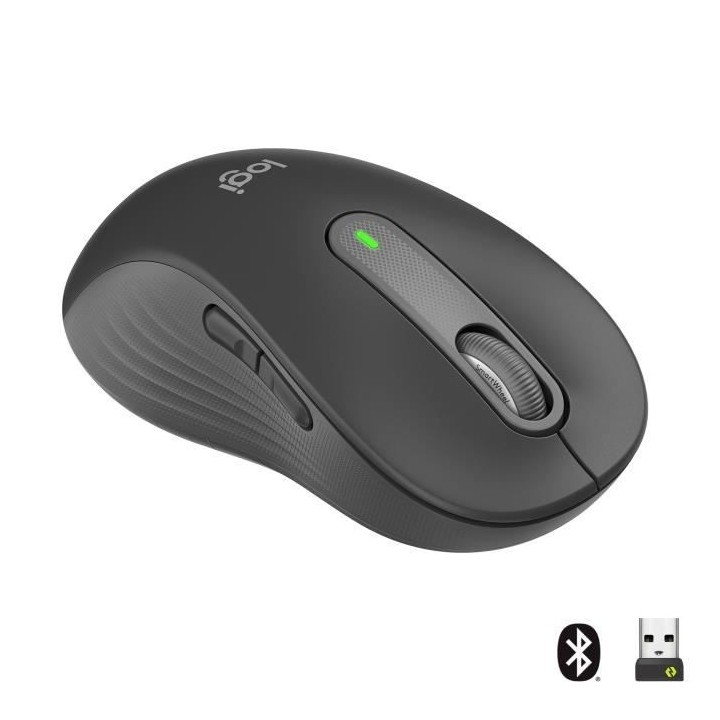 Souris Sans Fil Logitech Signature M650 L - Gauche - Pour Mains Larges