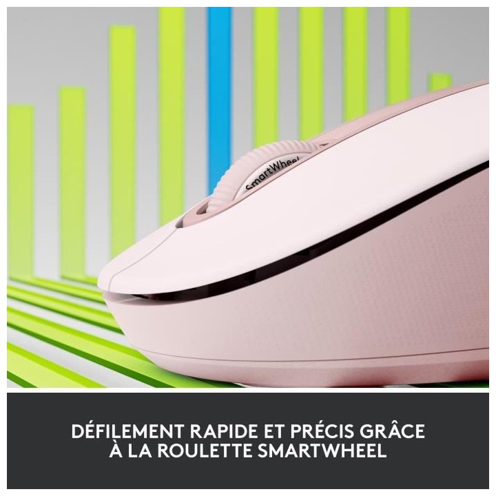 Souris Sans Fil Logitech Signature M650 L - Grande Taille Silencieuse,