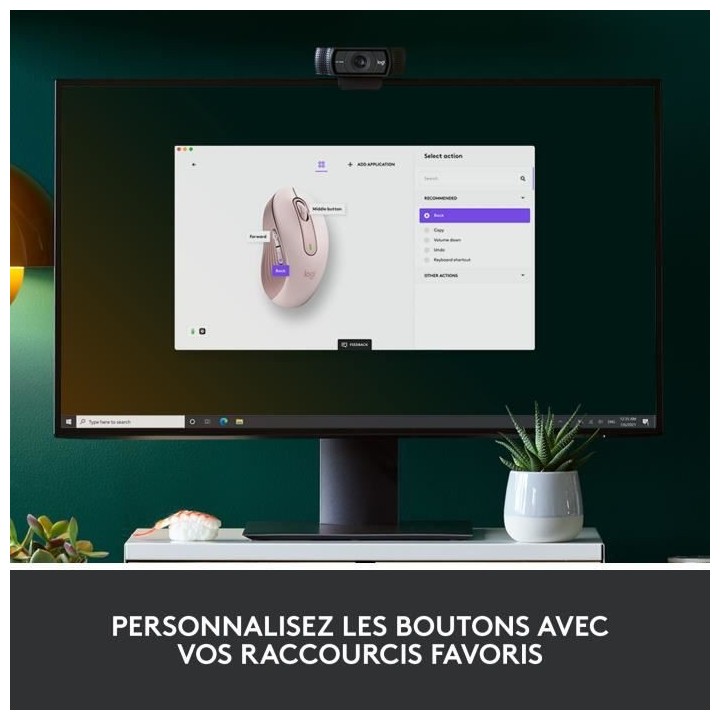 Souris Sans Fil Logitech Signature M650 L - Grande Taille Silencieuse,