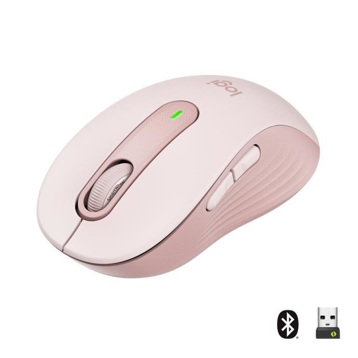 Souris Sans Fil Logitech Signature M650 - Silencieuse, Bluetooth, Bout