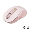 Souris Sans Fil Logitech Signature M650 - Silencieuse, Bluetooth, Boutons Programmables - Rose