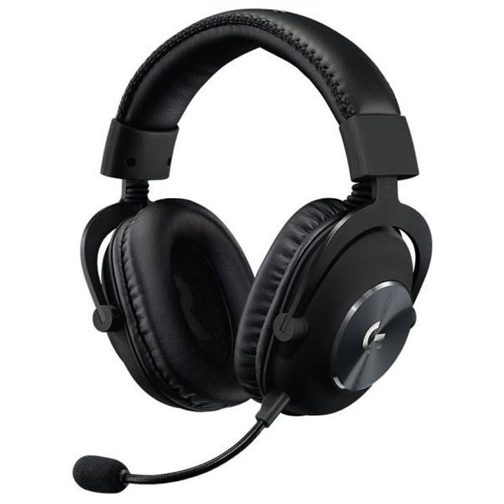 LOGITECH G - Casque Gaming filaire PRO Headset - Noir