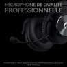 LOGITECH G - Casque Gaming filaire PRO Headset - Noir