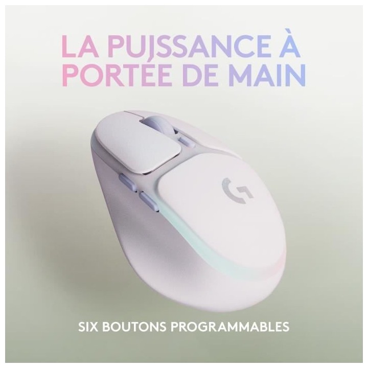 Logitech G - Souris Gaming - sans fil - G705 Éclairage RVB LIGHTSYNC,