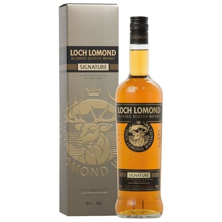 Whisky Loch Lomond Signature - Blended whisky - Ecosse - 40%vol - 70cl
