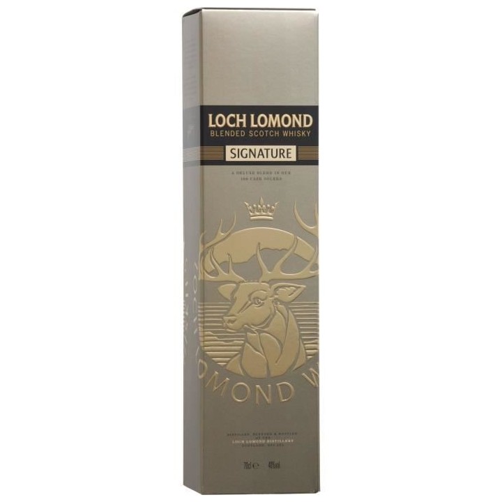 Whisky Loch Lomond Signature - Blended whisky - Ecosse - 40%vol - 70cl