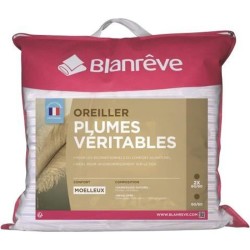 BLANREVE Lot de 2 oreillers...