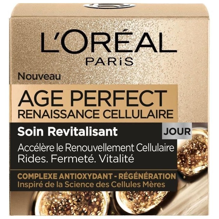 Soin Jour Vitalité Age Perfect L'OREAL PARIS - Renaissance Cellulaire