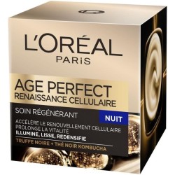 Soin regénérant Dermo Expertise Age Perfect L'OREAL Renaissance Cellulaire Nuit - 50 ml