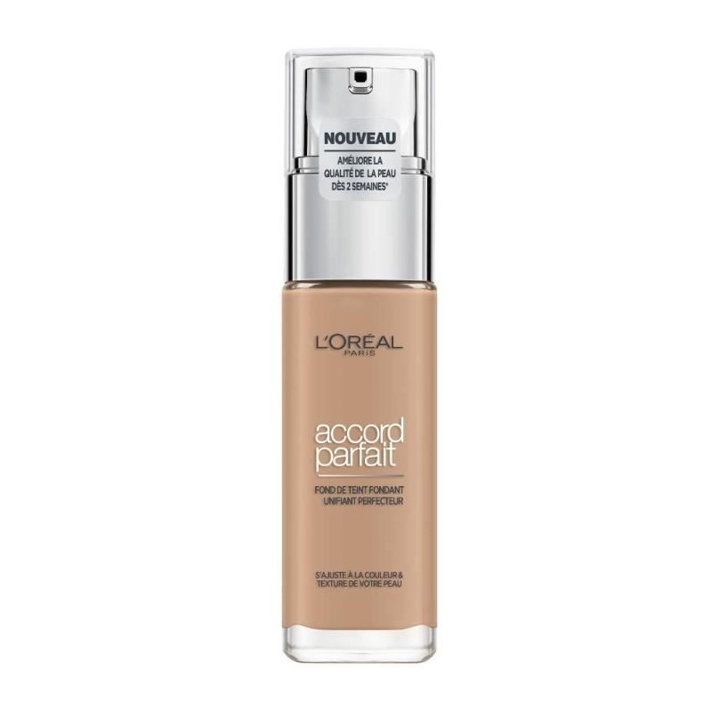 Fond de Teint Fondant Unifiant Perfecteur Accord Parfait L'OREAL PARIS - 5R Sable Rosé - 30 ml