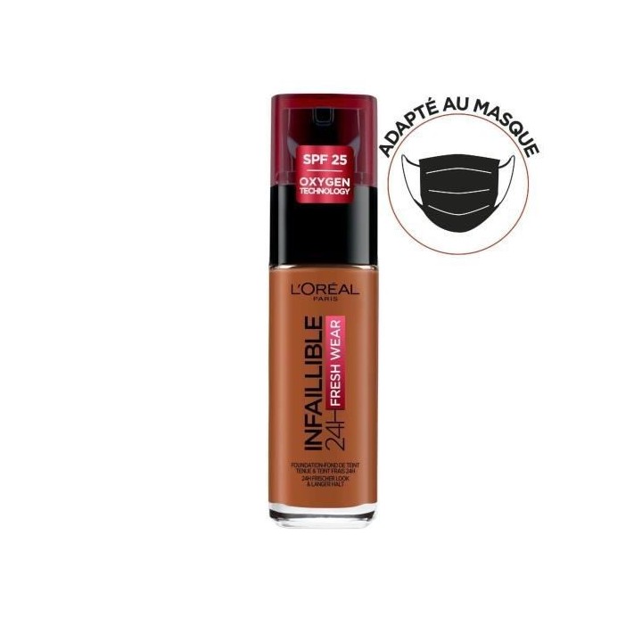 Fond de teint L'OREAL PARIS INFAILLIBLE - Longue tenue 32h - Doré fon