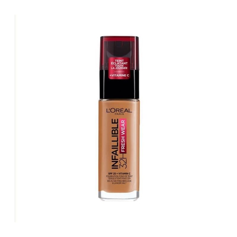 Fond de teint L'OREAL PARIS INFAILLIBLE - Longue tenue 32h - Noisette