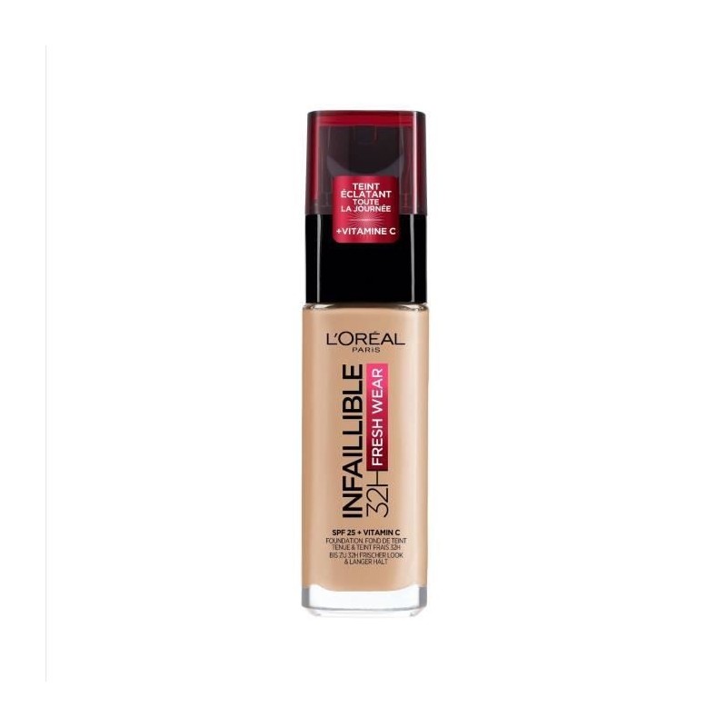 Fond de teint L'OREAL PARIS INFAILLIBLE - Longue tenue 32h - beige rosé