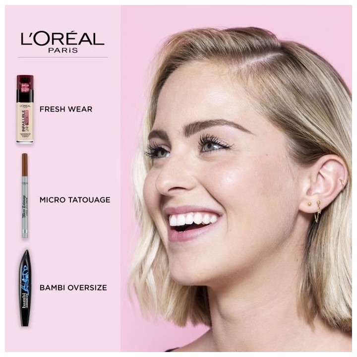 Fond de teint L'OREAL PARIS INFAILLIBLE - Longue tenue 32h - beige ros