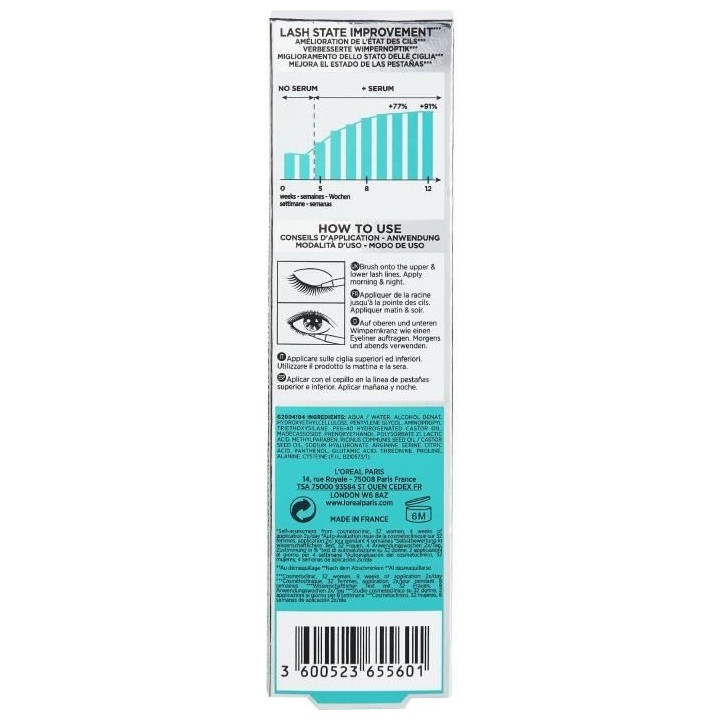 Serum L'OREAL PARIS Clinically Proven Lash
