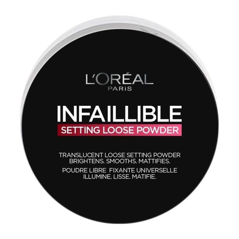 Poudre L'OREAL PARIS Infaillible 24h Libre Fixante Universelle - 6 g