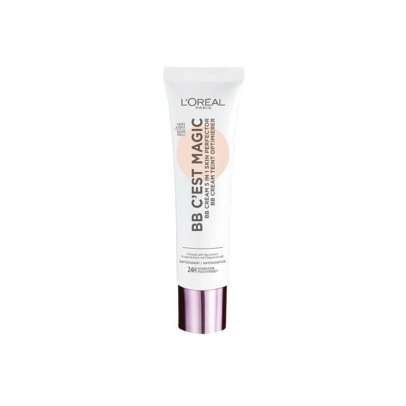 Creme perfecteur de fond BB C'est Magic L'OREAL PARIS - Tres Clair - 30 ml