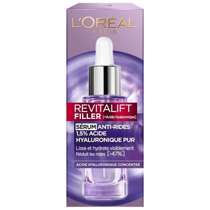 Sérum Anti-Rides L'OREAL Dermo Expertise Revitalift Filler +Acide Hya