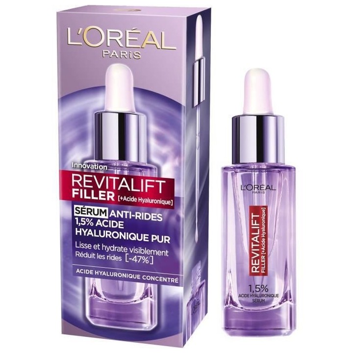 Sérum Anti-Rides L'OREAL Dermo Expertise Revitalift Filler +Acide Hya