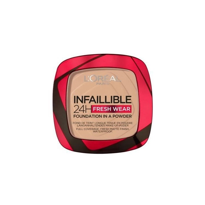 Fond de teint Infaillible L'OREAL PARIS Longue tenue en poudre - Beige