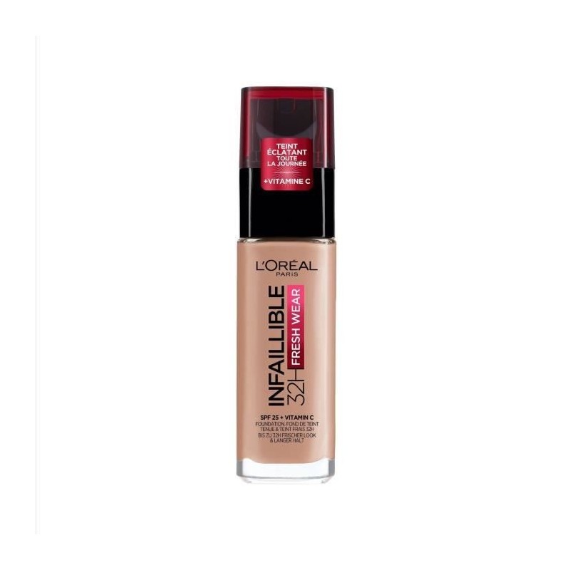 Fond de teint L'OREAL PARIS INFAILLIBLE - Longue tenue 32h - 60 Rose Ivoire