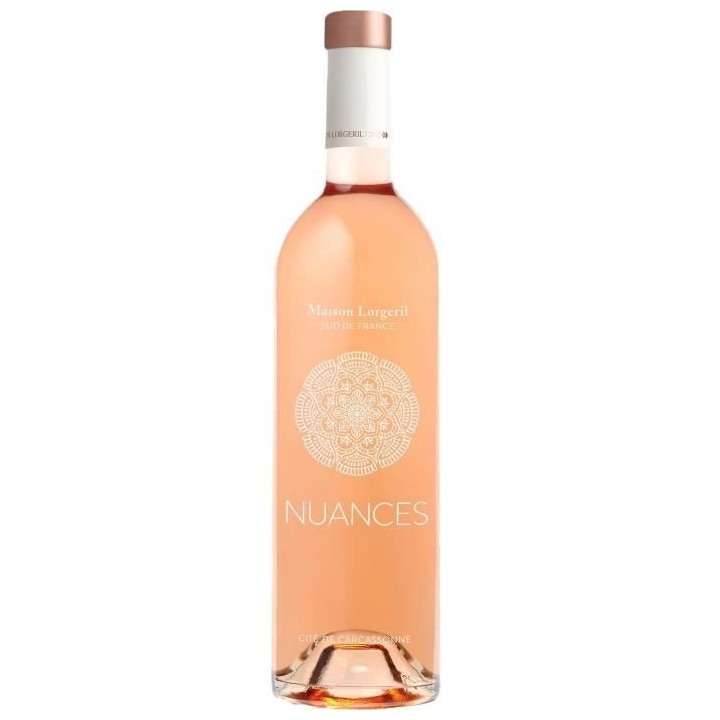 Vignobles Lorgeril Nuances 2020 Cité de Carcassonne - Vin rosé de La
