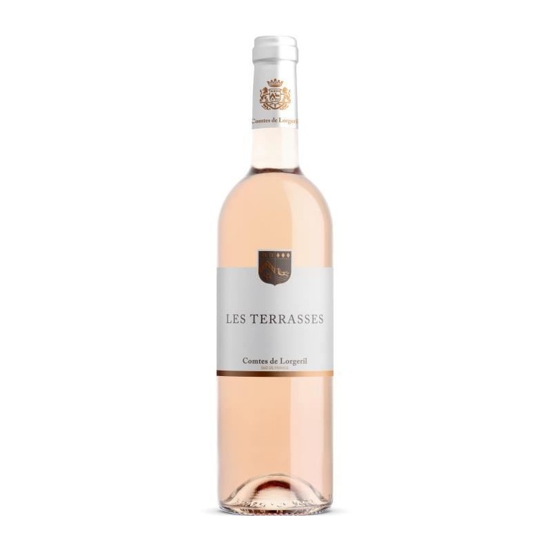 Vignobles Lorgeril Les Terrasses 2020 Pays d'Oc - Vin rosé de Languedoc-Roussillon